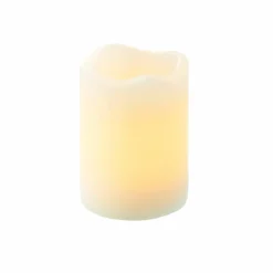Flameless Real Wax Votives, Vanilla