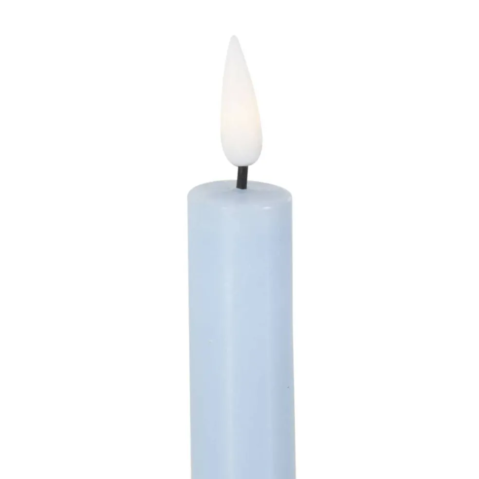 8" Flameless Wax Candles with Remote Control, 6ct.