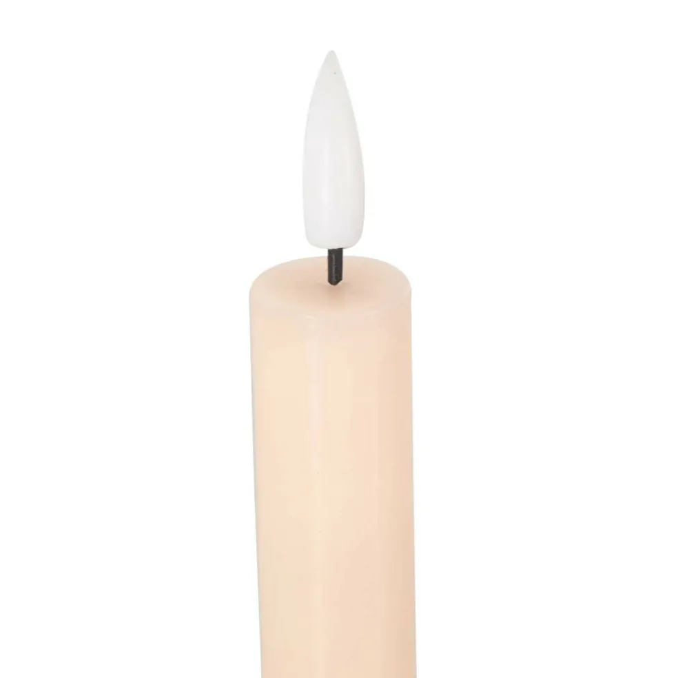 8" Flameless Wax Candles with Remote Control, 6ct.