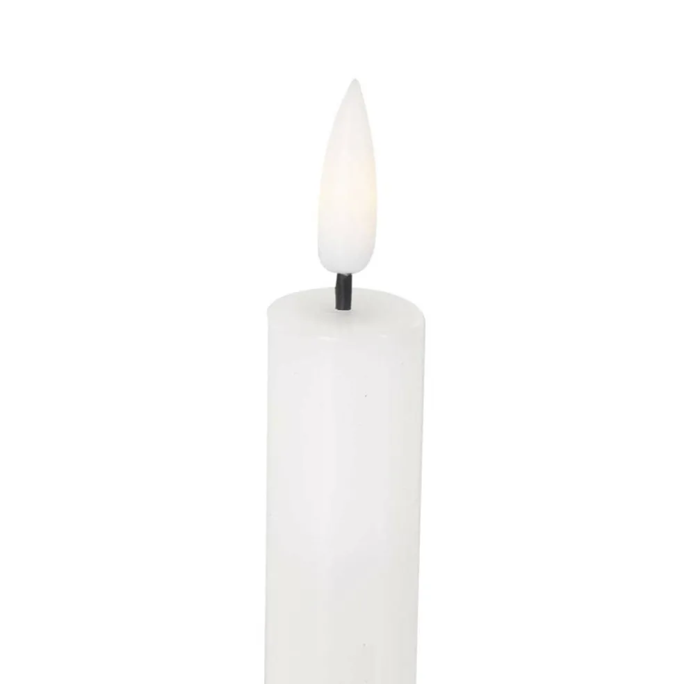 8" Flameless Wax Candles with Remote Control, 6ct.
