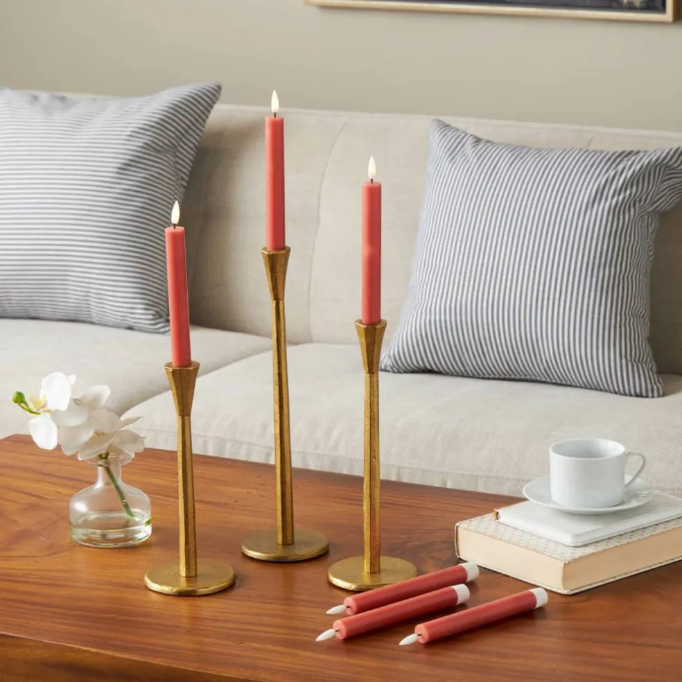 8" Flameless Wax Candles with Remote Control, 6ct.