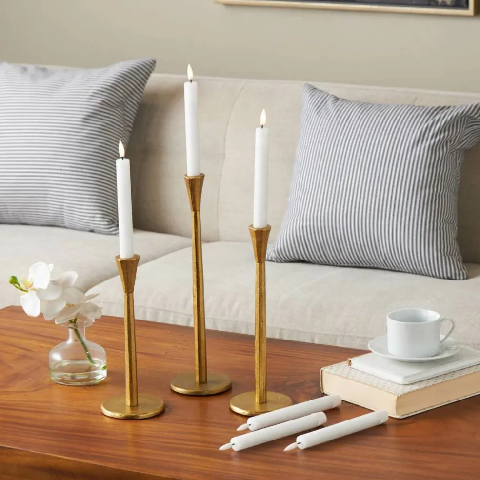 8" Flameless Wax Candles with Remote Control, 6ct.