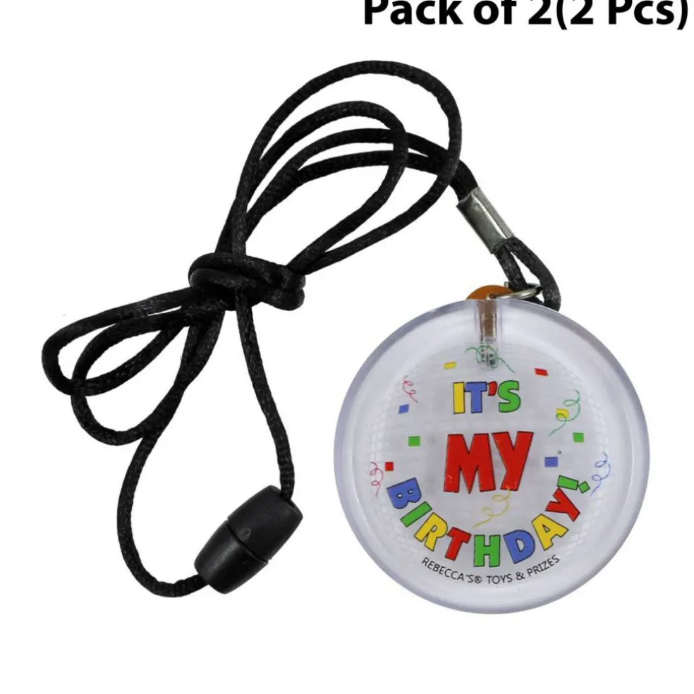 Flashing "It's My Birthday" Necklace - 3 Function, With effortless elegance | Raheev®