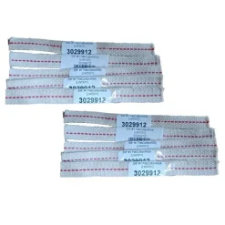 Flat Cotton Oil Lamp Lantern Replacement Wicks Pack of 10