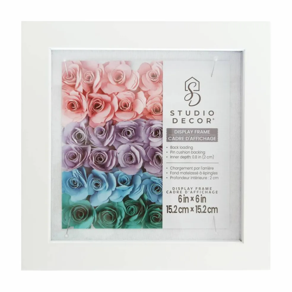 Flat White Display Frame by Studio Décor®