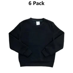 Fleece Unisex Crewneck Cozy & Warm School Pullover Sweatshirt