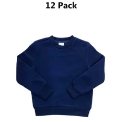 Fleece Unisex Crewneck Cozy & Warm School Pullover Sweatshirt