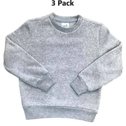 Fleece Unisex Crewneck Cozy & Warm School Pullover Sweatshirt