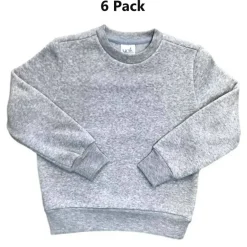 Fleece Unisex Crewneck Cozy & Warm School Pullover Sweatshirt