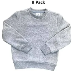 Fleece Unisex Crewneck Cozy & Warm School Pullover Sweatshirt