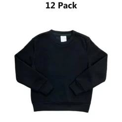 Fleece Unisex Crewneck Cozy & Warm School Pullover Sweatshirt