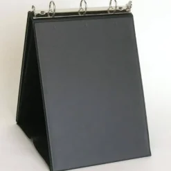 Flip Chart Easel Presentation Binder - Portrait/Vertical - Black