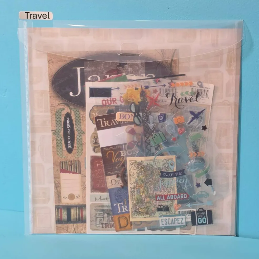 Flip Flap Pocket 10 pk 12"x12" by TOO: The Organized Option