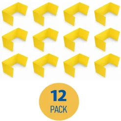 Flipside Products Plastic Study Carrels, 12