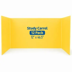Flipside Products Plastic Study Carrels, 12