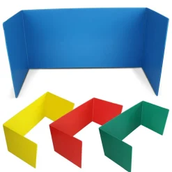 Flipside Products Plastic Study Carrels, 12