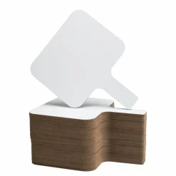 Flipside Products Rectangular Dry Erase Answer Paddles, Auction, Handheld Whiteboard, Handle Response Board, Classroom Dry Erase