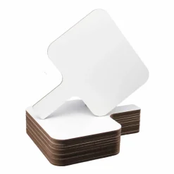 Flipside Products Rectangular Dry Erase Answer Paddles, Auction, Handheld Whiteboard, Handle Response Board, Classroom Dry Erase