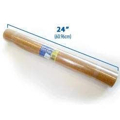 Flipside Products 24" x 48" Natural Cork Roll, 3mm Thick, Cork Board Roll, Bulletin Boards, Wall Hanging, Drawers, Crafts, Shelf Liner - 2 Pack