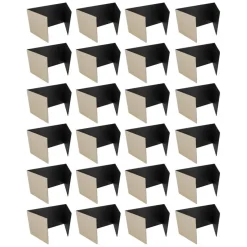 Flipside Products 12”x 48” Study Carrels, Privacy Boards, Student Privacy and Focus Booth for The Classroom, Desk Divider Cubby for Tests