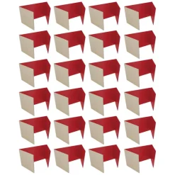 Flipside Products 18”x 48” Study Carrels, Privacy Boards, Student Privacy and Focus Booth for The Classroom, Desk Divider