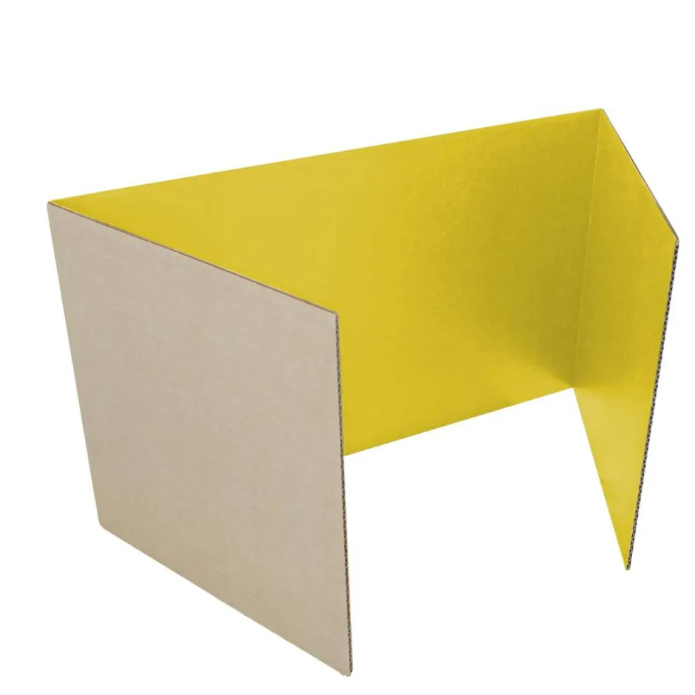 Flipside Products 18”x 48” Study Carrels, Privacy Boards, Student Privacy and Focus Booth for The Classroom, Desk Divider