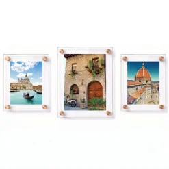 Floating Acrylic Gallery Wall Frame Set with 1