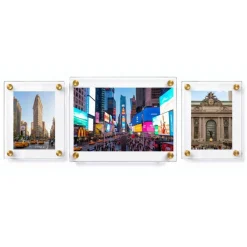 Floating Acrylic Gallery Wall Frame Set with 1