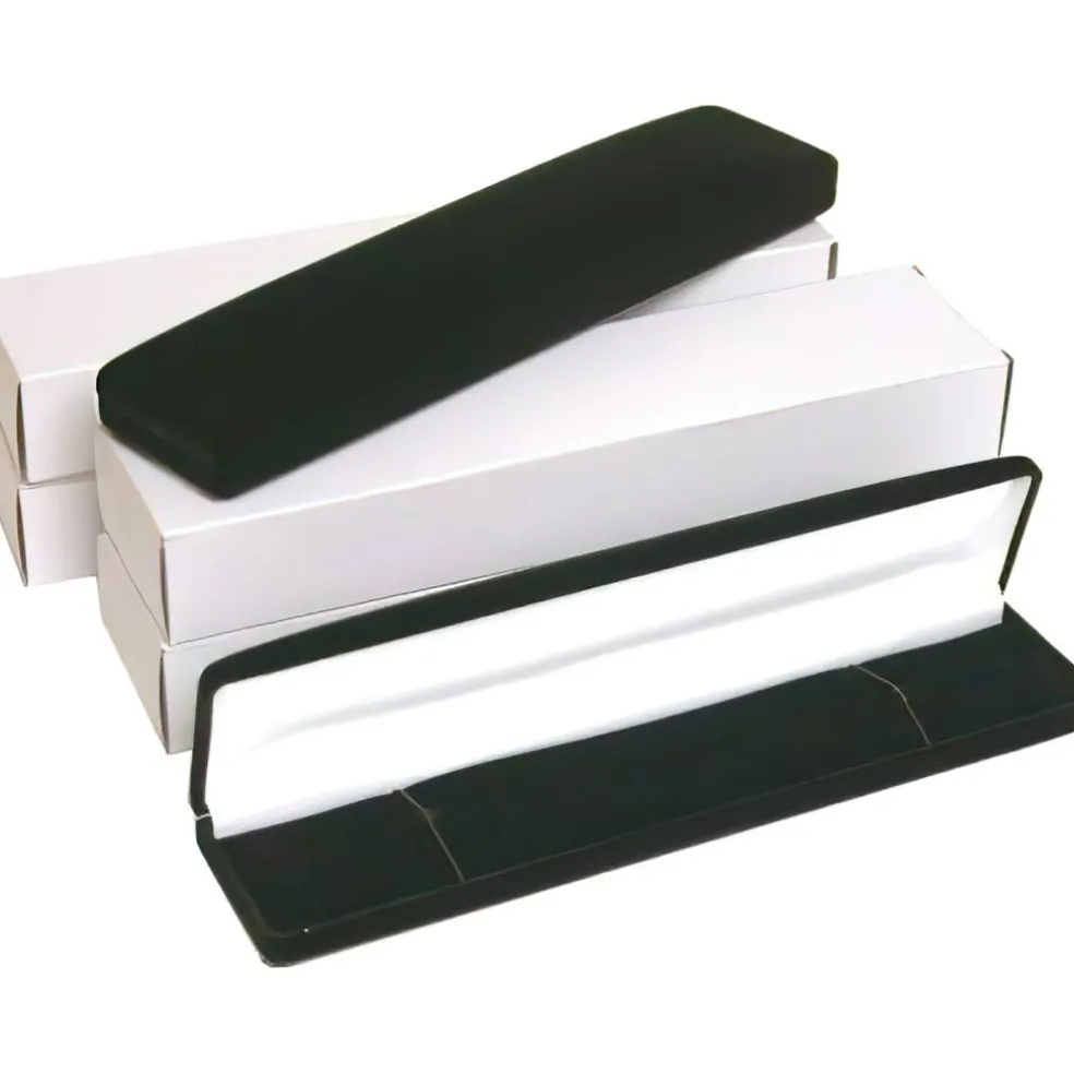 6 Flocked Bracelet & Watch Chain Gift Boxes