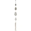 Flora Bunda 24" Ceramic Hamsa Hand With Tassel