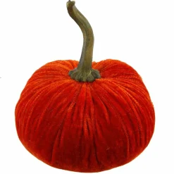 Flora Bunda® 6" Velvet Decorative Pumpkin