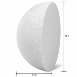 FloraCraft® CraftFōM 10" Half Ball White