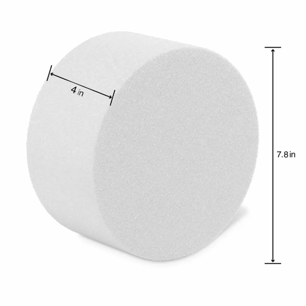 FloraCraft® CraftFōM Round Cake Form White