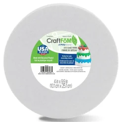 FloraCraft® CraftFōM Round Cake Form White