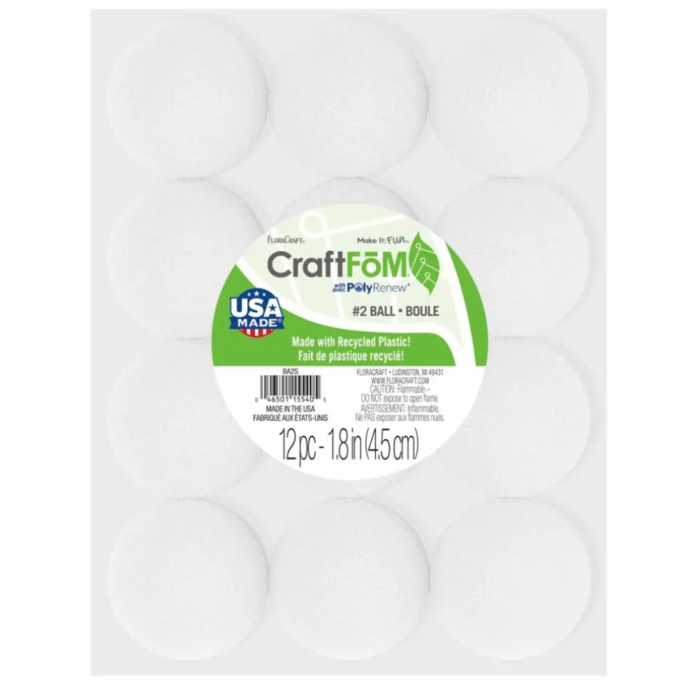 FloraCraft® CraftFōM White Balls