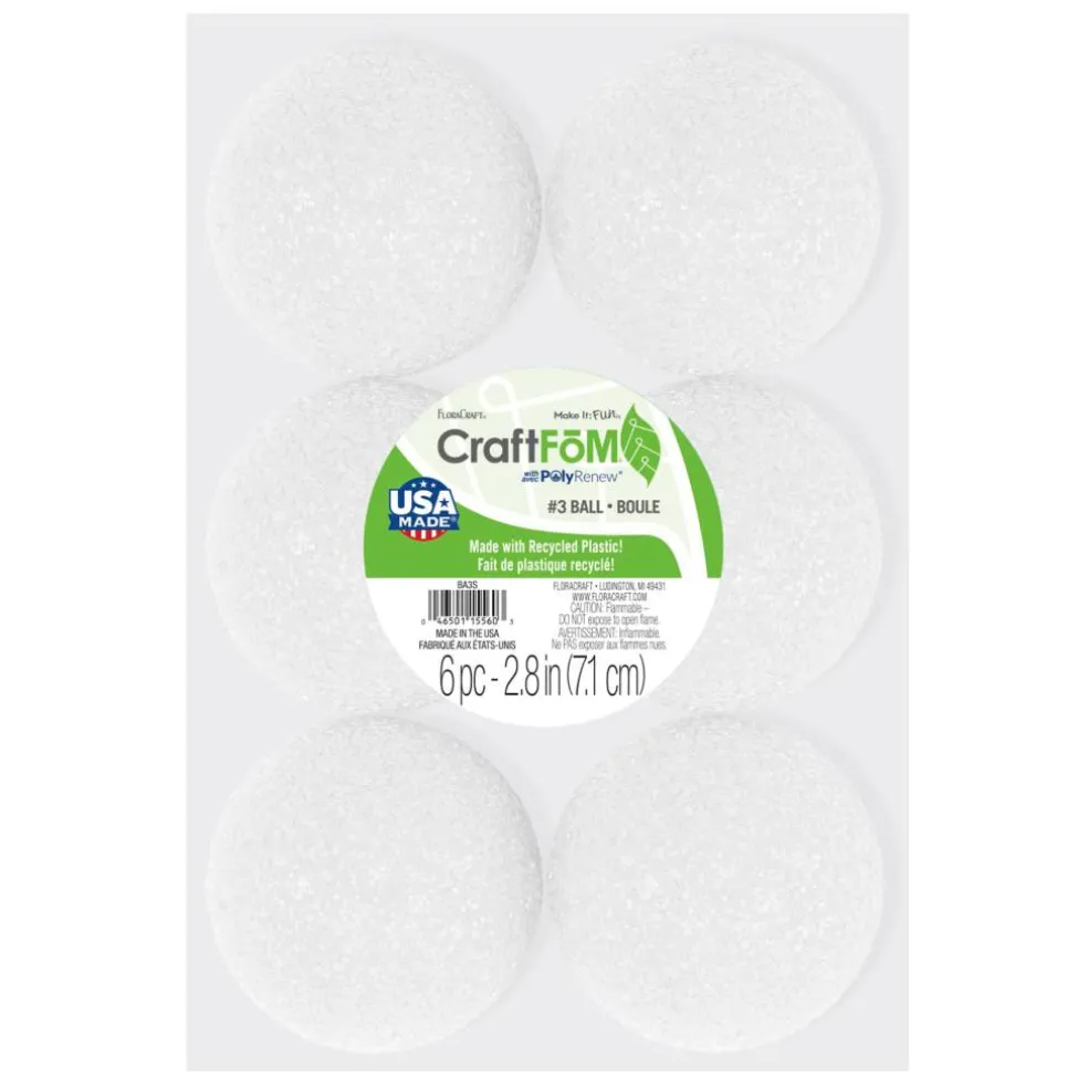 FloraCraft® CraftFōM White Balls