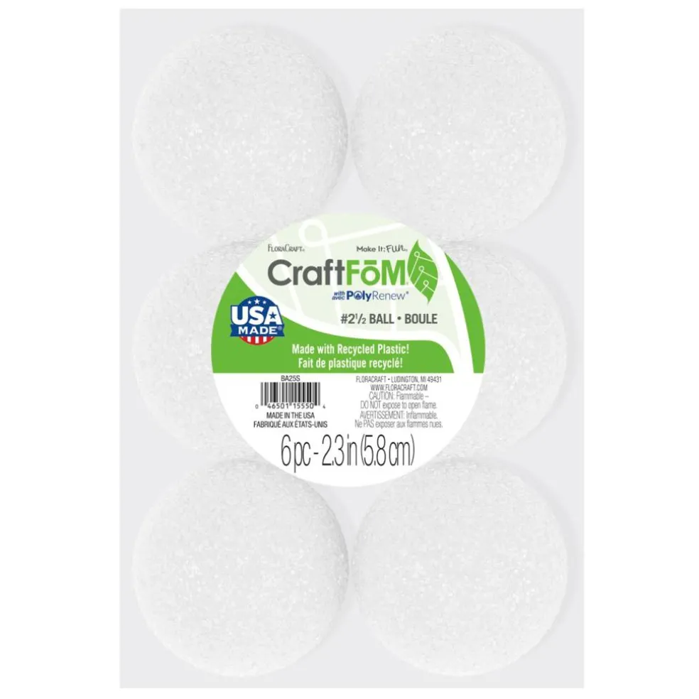 FloraCraft® CraftFōM White Balls