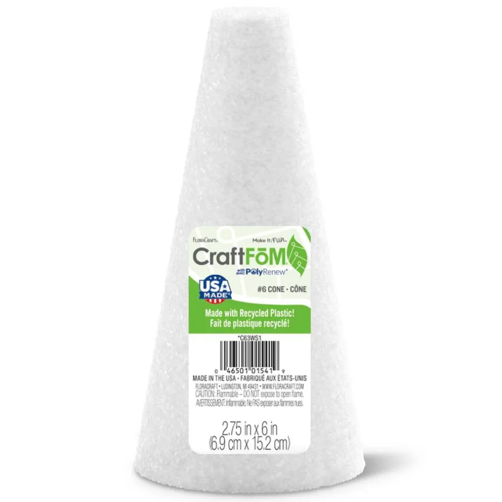FloraCraft® CraftFōM White Cone