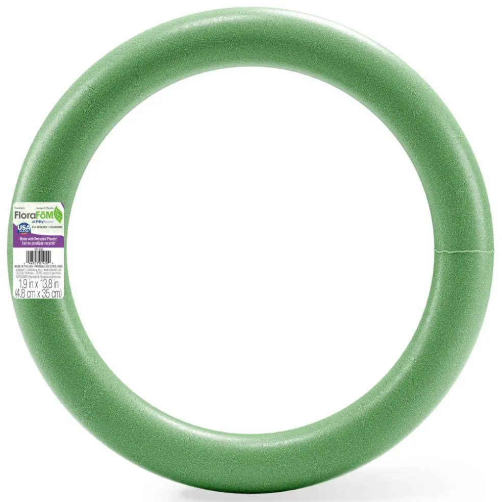 FloraCraft® FloraFōM Extruded Wreath Green
