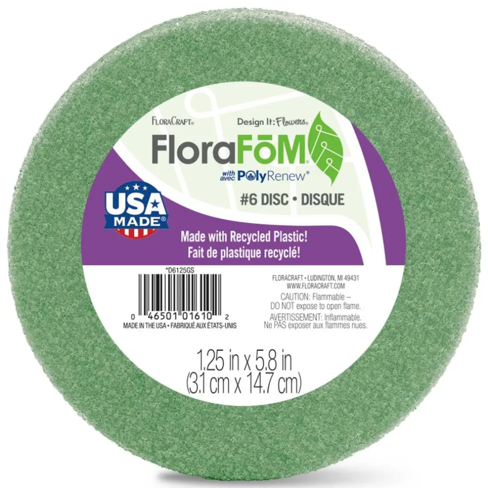 FloraCraft® FloraFōM Green Foam Disc