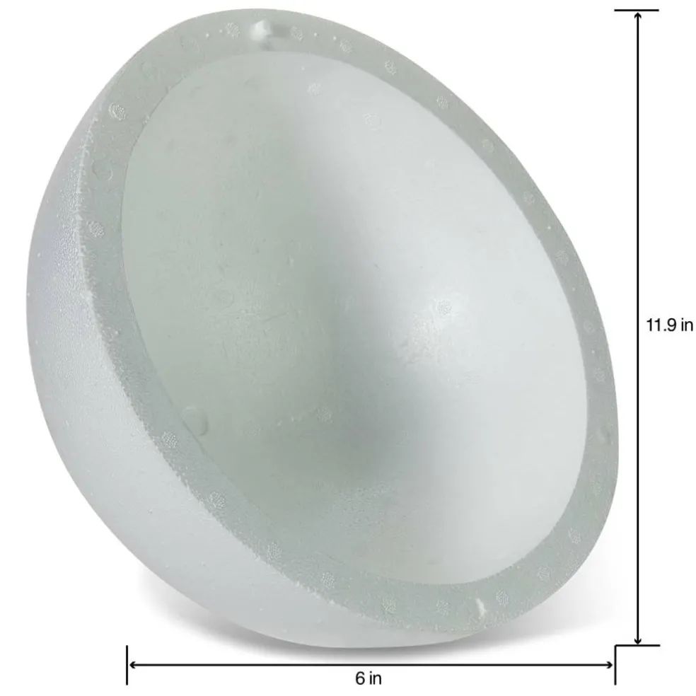 FloraCraft® SmoothFōM® 11.9" Hollow Foam Half Ball