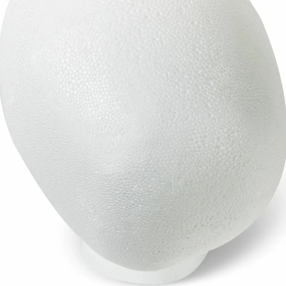 FloraCraft® SmoothFōM® White Foam Faceless Head