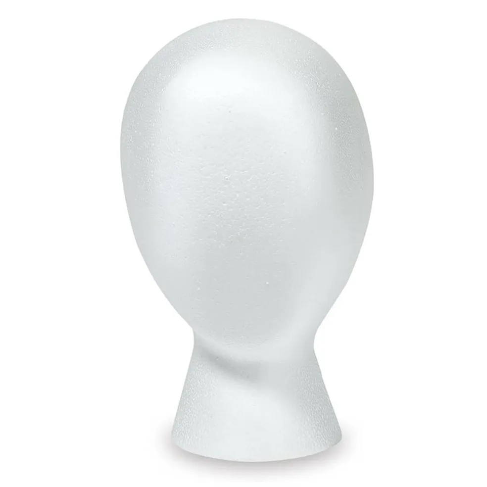 FloraCraft® SmoothFōM® White Foam Faceless Head