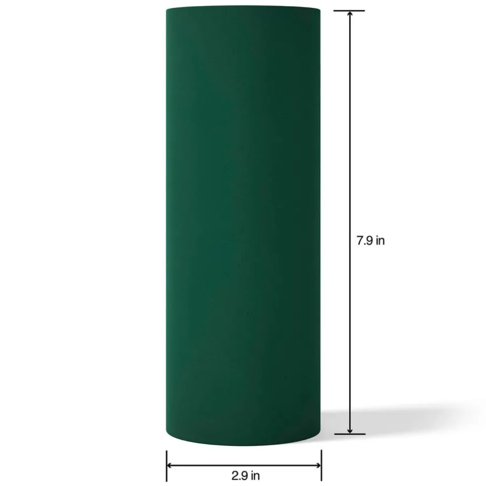 FloraCraft® 3" x 8" Green Artesia WetFōM® Vase Insert
