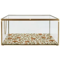 Floral Decorative Glass Box by Ashland®