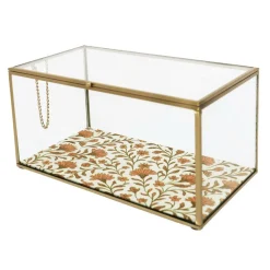 Floral Decorative Glass Box by Ashland®
