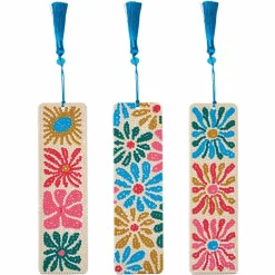 Floral Diamond Art Bookmark Kit by Make MarketĀ®