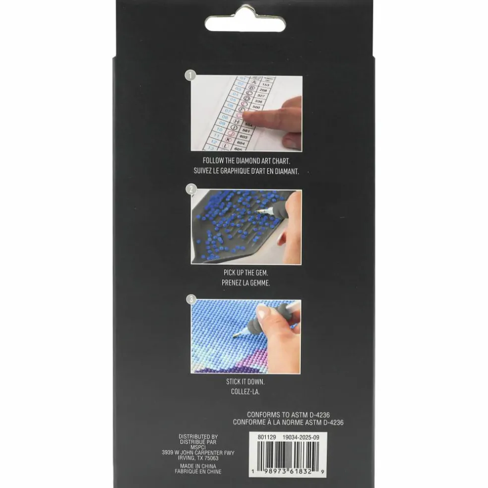 Floral Diamond Art Coaster Kit by Make Market®