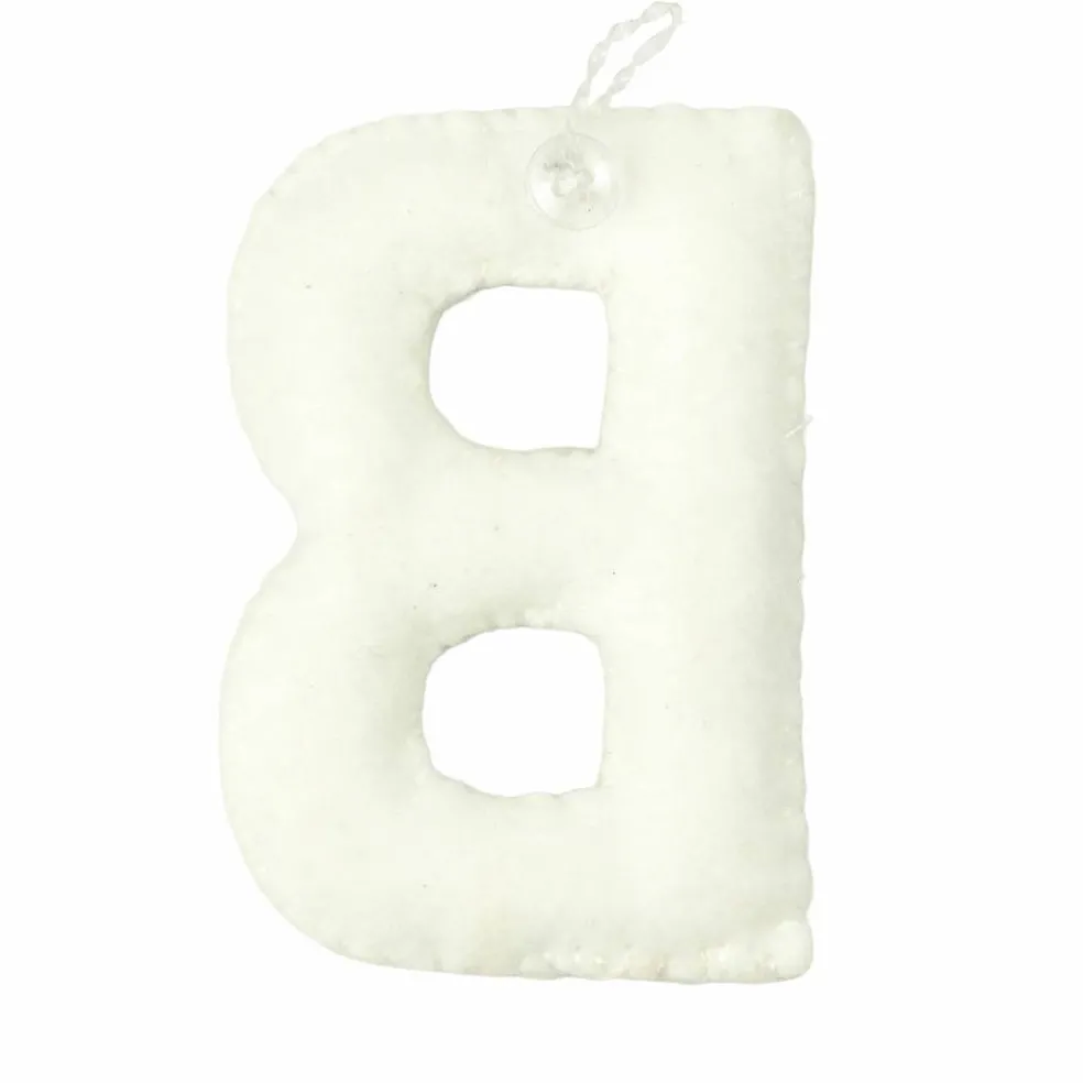 4" Floral Embroidered Puffy Letter by Celebrate It™