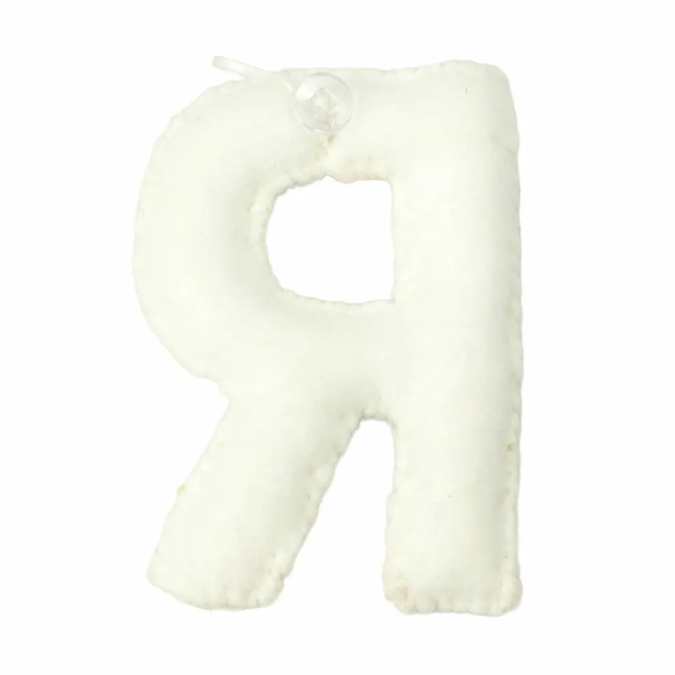 4" Floral Embroidered Puffy Letter by Celebrate It™